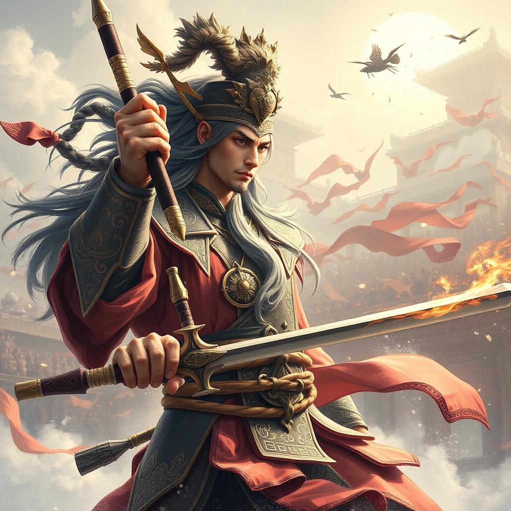 Erlang Shen who faced hundreds of thousands of heavenly troops