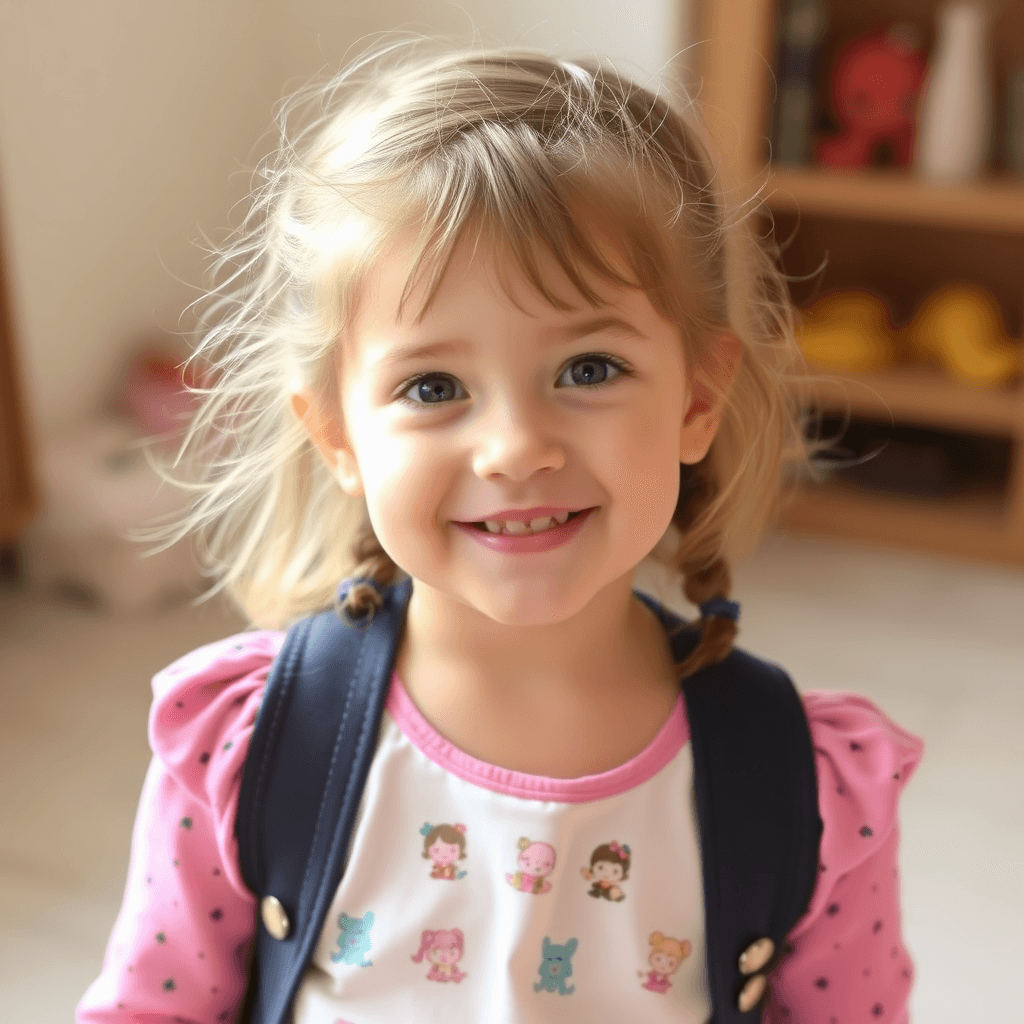 Girl âge 4 ans 